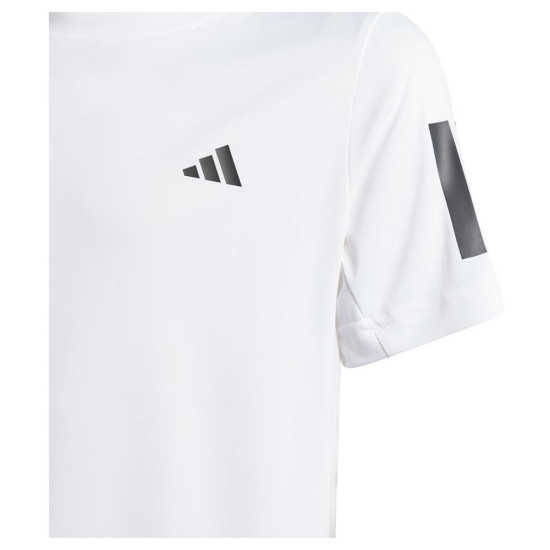 Adidas Παιδική κοντομάνικη μπλούζα Club Tennis 3-Stripes Tee Adidas Παιδική κοντομάνικη μπλούζα Club Tennis 3-Stripes Tee